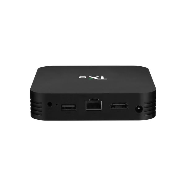 TX8 Android 9.0 TV Box Rockchip Rk3318 Quad Core Configure a caixa superior 4GB 64GB Dual WiFi Streaming Media Player 4G 32G TVBox