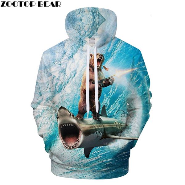 

даже балахон xiongshayu печати принести шляпу любителей свитер, Black