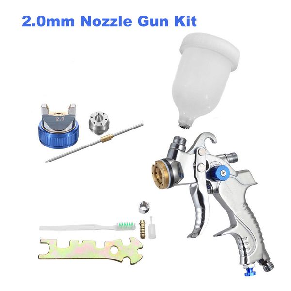 

waert spray gun hand manual spray gun nozzle 2.0mm paint nozzle kit set