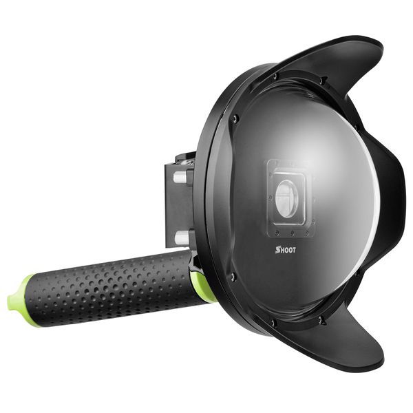 

Shoot 6 inch diving dome port for xiaomi yi 4k underwater dome yi xiaomi yi acce orie
