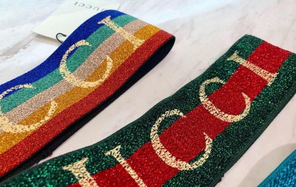 

эластичная повязка для мужчин и женщины new brand полосатых блесток дизайна девочек красного розовые лентами для волос для женщин девушки тю, Blue;gray