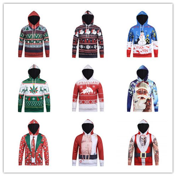 

мужская дизайнерская одежда с капюшоном свитер 3d цифровая печать большой размер сексуальная творческая толстовка, Black