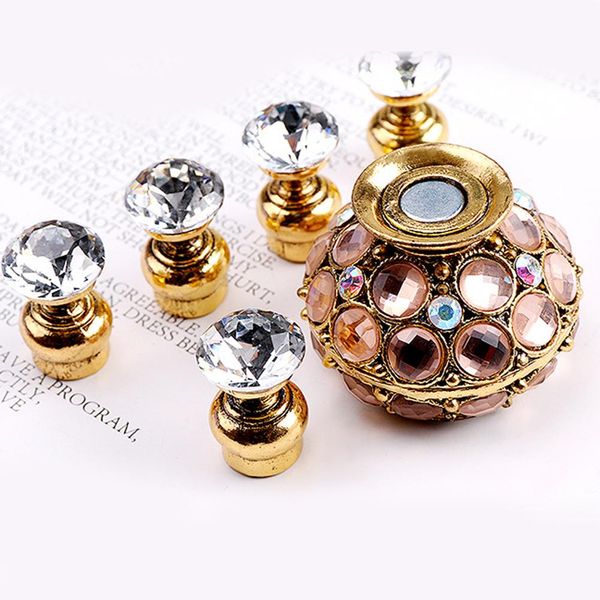 

rhinestone nail art display stand rack magnetic base tip tool holder manicure