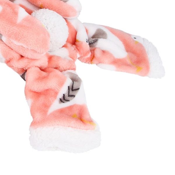 

прекрасный короткий плюш кролик dessignation четвероногий pet одежда теплая пижама собака мягкая зима комбинезон собак одежда