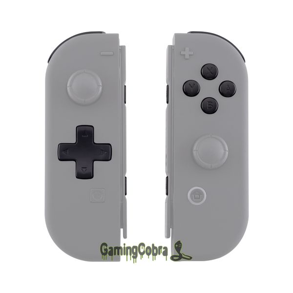 

soft touch black replacement d-pad abxy keys sr sl l r zr zl trigger full set buttons with tools for nintendo switch joy-con