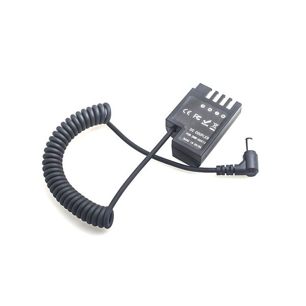 

camvate panasonic dmw-blf19 dummy battery to 2.1mm dc cable item code: c2368