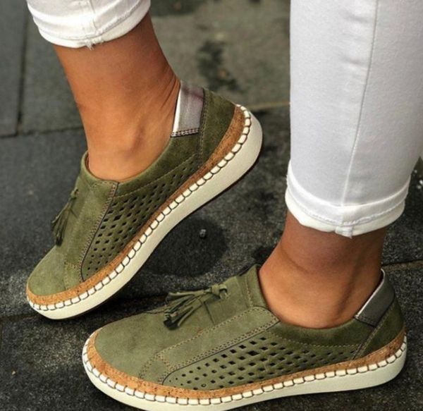 

2020 дизайнер обуви моды luxury женская обувь кожа платформа espadrilles кроссовки синий черный повседневная обувь размер 35-43, Black