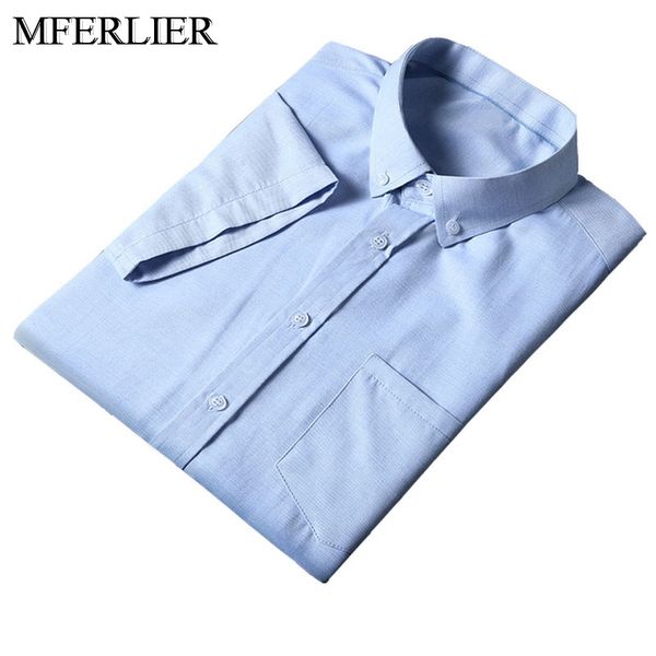 

men's casual shirts summer men 5xl 6xl 7xl 8xl bust 143cm plus size shirt, White;black