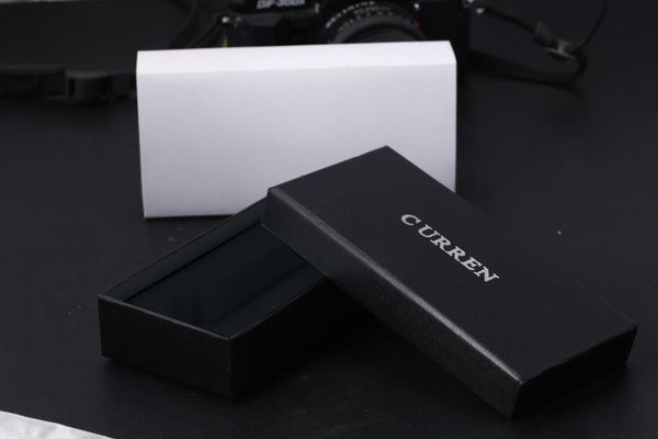 

fashion brand watch box for curren watches box gift, Black;blue