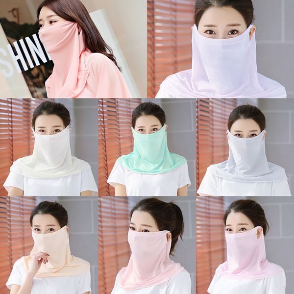 

j2krq 233 mask printed headband bandana scarf multifunctional seamless face style tube women scarf men ring, Black