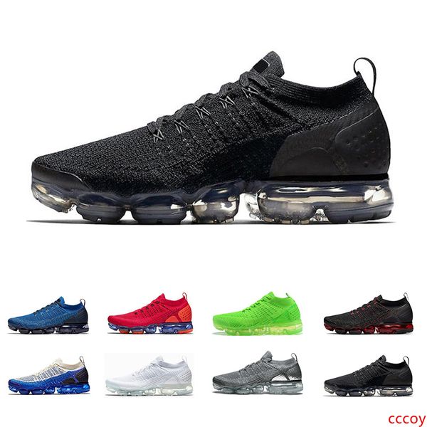 

2019 original running shoe for man woman mesh cushion triple white black golden volt men shoes sports chaussures sneakers trainers