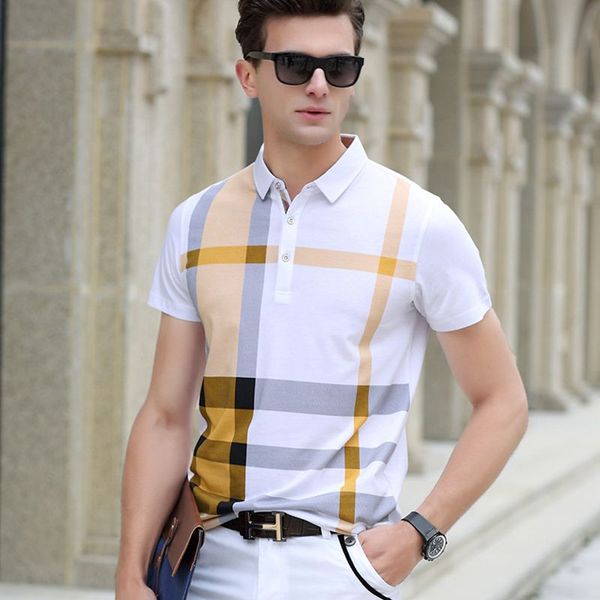

summer shirt men brand clothing short sleeve cotton business casual breathable homme camisa plus size xxxl, White;black