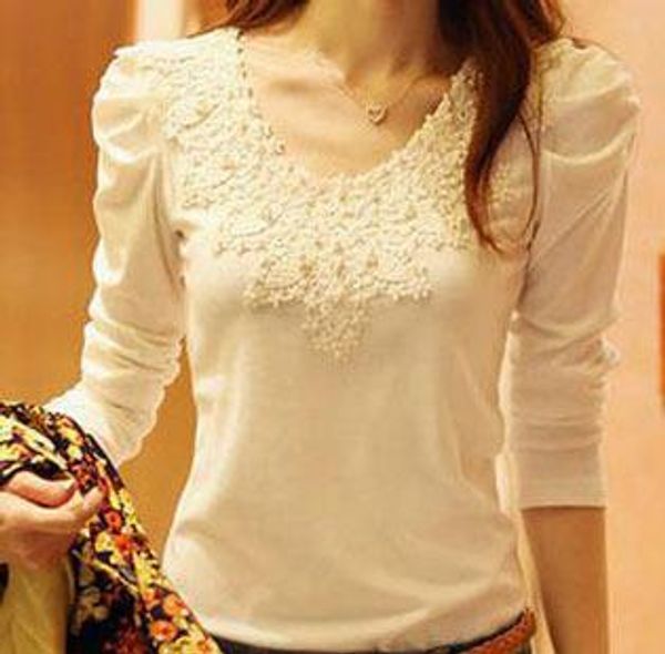 

cpi women t-shirts 2019 summer tee shirt women solid color casual white long sleeve o-neck ladies tees female t shirt