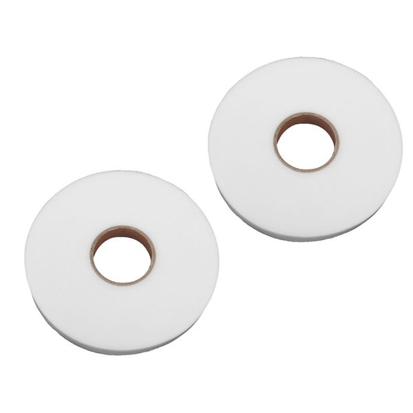 

2x double side adhesive wonderweb iron on fusible bonding hemming tape, Black