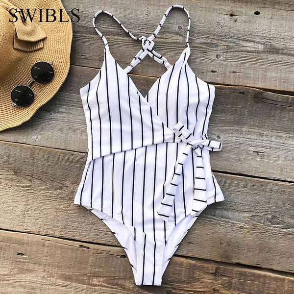 

woman plus size swimsuit 2019 one piece floral bathing suit for women big leaf beach swimming vintage bather female swimwear, White;black