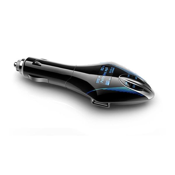 

car mp3 player fm transmitter lcd compact and fashionable design auto sd music player remote controls audio cable