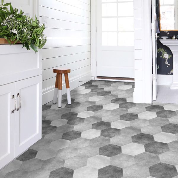 

funlife waterproof bathroom floor stickers,peel stick self adhesive floor tiles,kitchen living room decor non slip decal