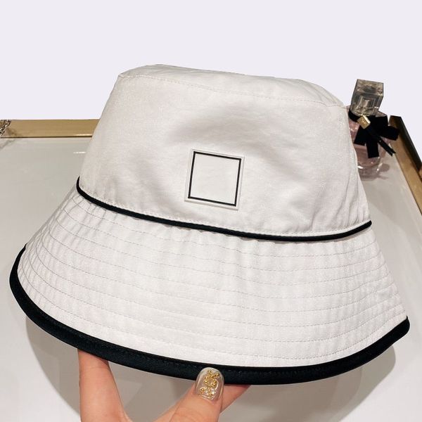 

double-sided bucket hats women caps sunshade hat summer spring wide brim hats avant-garde fashion beach hat advanced custom series 57mm, Blue;gray