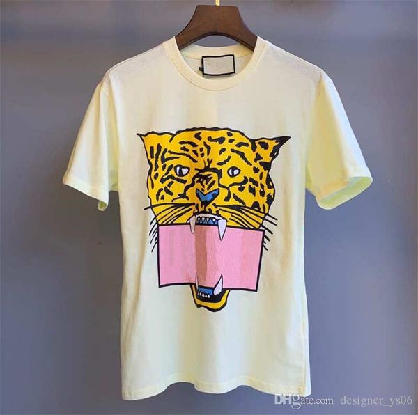 

модельер mens t shirt men дышащий горячие продаем животных печати мужские марка короткие рукава повседневная мужчины summer tee shirt размер, White;black