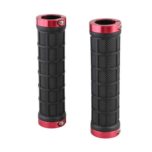 

camvate rubber hand grip replacement with red/black locking ring for dslr camera cage (a pair) item code: c2211/c2212