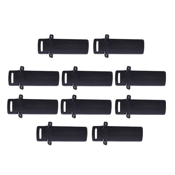 

10 pack walkie talkie belt clips for uv-5r series two way