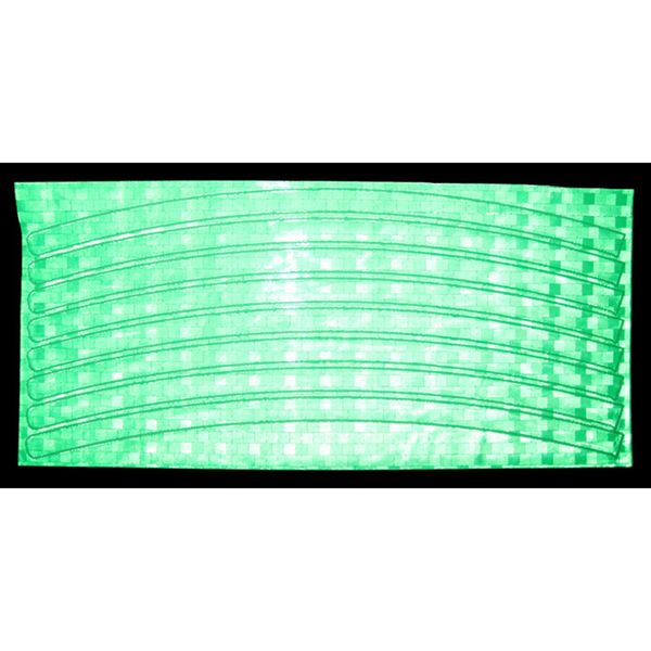 

8strips/sheet bicycle reflective stickers wheel sticker reflective rim stripe tape mtb road bike cycling wheel rim light tape