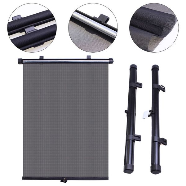 

auto car sun shade for side and rear window curtain roller sunshade sun protector blocks harmful uv rays universal for baby