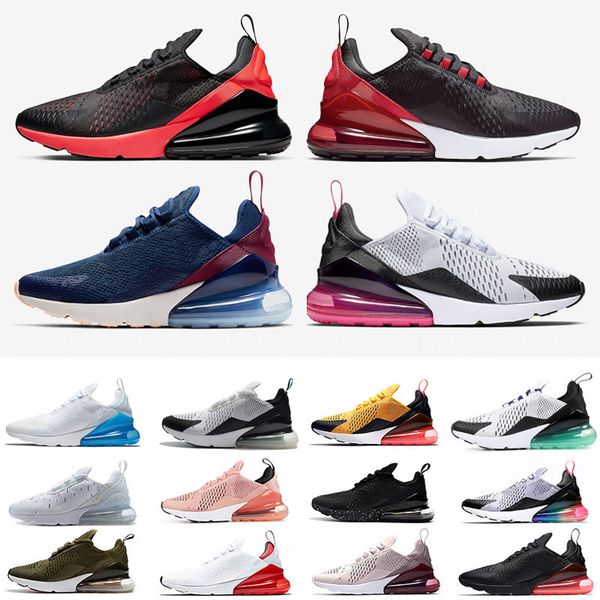

270 men women triple black running shoes volt orange bred tea berry anthracite training sports mens trainers zapatos sneakers size 36-45
