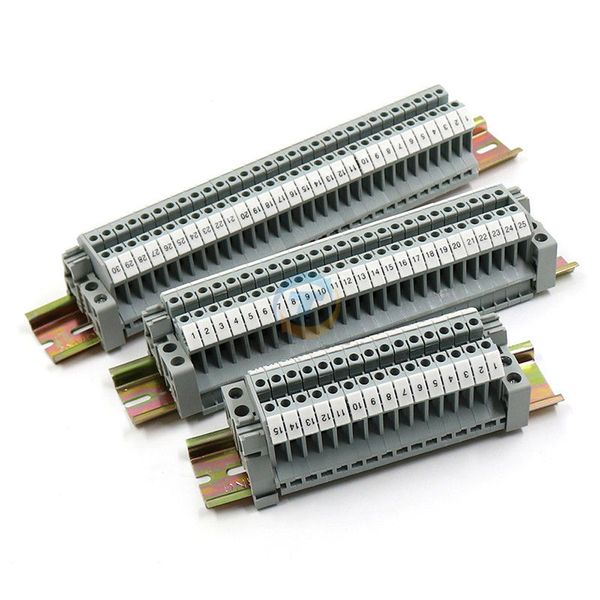 

uk2.5b uk series din rail screw clamp terminal blocks assembly strip kit