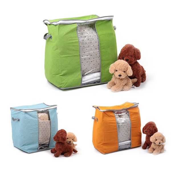 

bamboo clothing storaging bag storage box home bamboo charcoal storage pouch bag