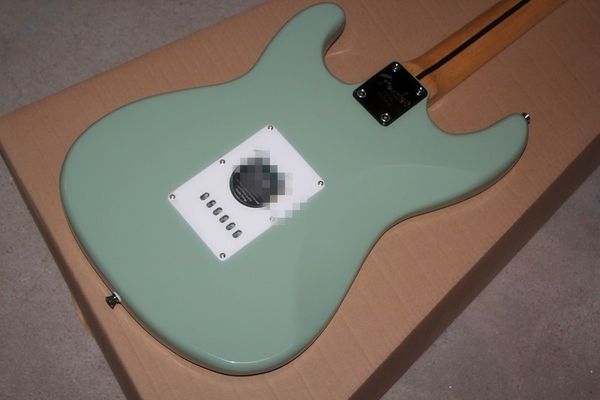 

#$ st single wave electric guitar duck egg green e@#$