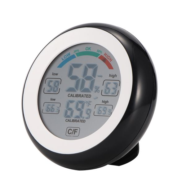 

new digital indoor thermometer hygrometer gauge interior accessories ornaments temperature humidity sensor with lcd display