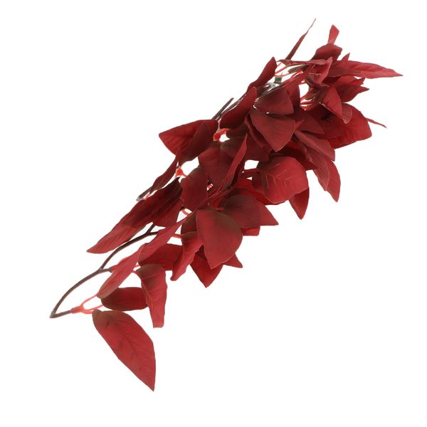 

aquarium fish tank ornaments cane plants reptile hideaway hideouts with suction cup, veray easy to install