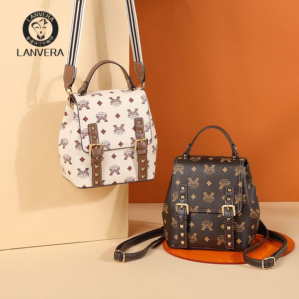 

2020 new shoulder bag female european and american fashion trend presbyopia shoulder small backpack guangzhou female bag l9223