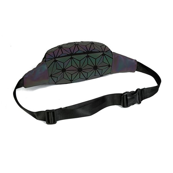 

fanny packs waist pack for women luminous holographic traveling bum bag
