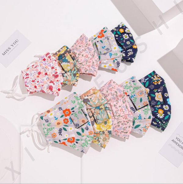 

взрослый ребенок маска насадки стро маска для лица регулируемые 3 слоя чистых хлопка роты обложки моющихся уха висящих dustpoof дизайнер мас