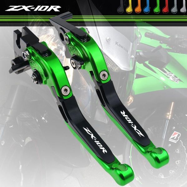 

motorcycle accessories brake lever aliuminum adjustable brake clutch levers handle handbar for zx10r zx-10r 2004 2005