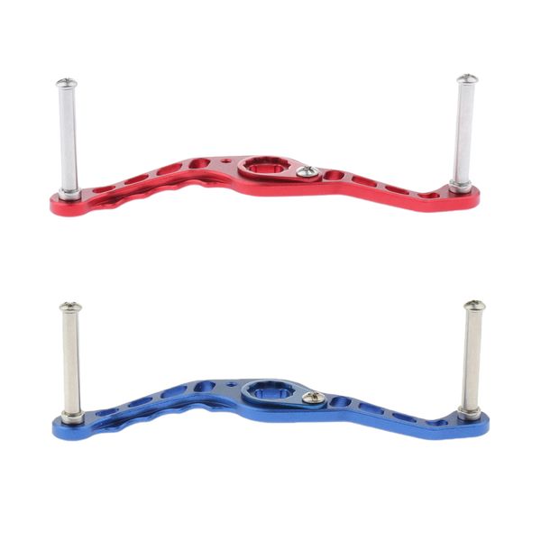 

2 шт новый стиль алюминиевый рыболовная катушка ручка коромысла для мультипликаторы diy высокого качества