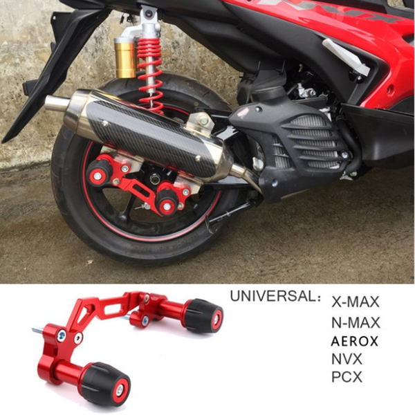

nvx nmax155 xmax300 pcx aerox currency motorcycle adjustable exhaust pipe anti falling