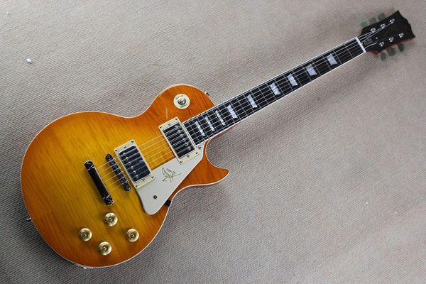 

wholesale selling 5 signature standard sunburst electric guitar