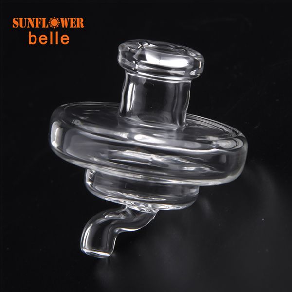 Bolha UFO vidro Carb Cap OD 35 milímetros Universal Dome para Quartz banger térmica Oil Rig 662 Dab