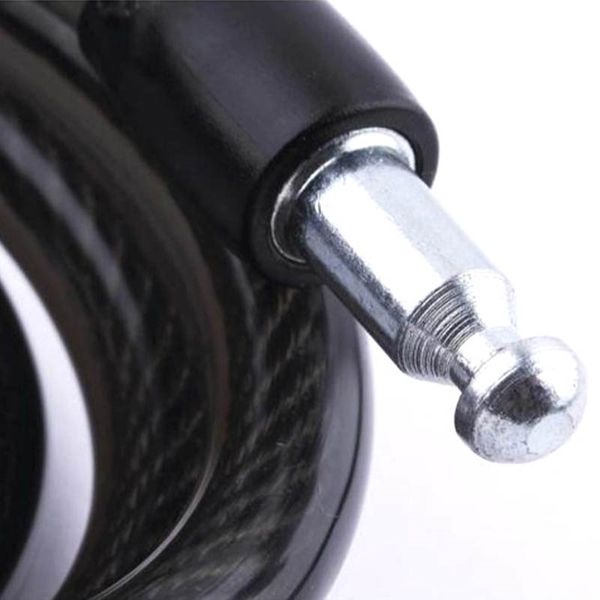 

universal anti-theft bike bicycle lock stainless steel cable coil for castle motorcycle cycle mtb bike security lock with 2 key bike locks
