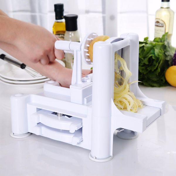 

новый дизайн овощной спираль slicer cutter мандолина чоппер кулинария инструменты кухонный нож кухонные принадлежности инструменты новое при