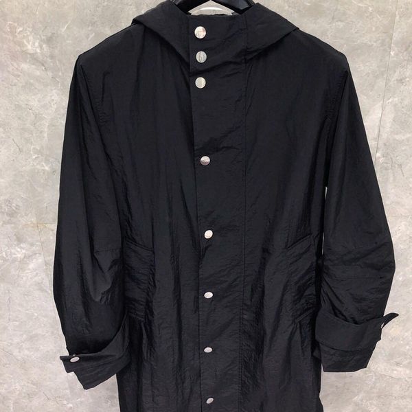 

2019 luxury designer tb hooded jacket women men browne thom windbreaker jumper sweatshirts sweaters streetwear pullovers outdoor hoodies, Black;brown
