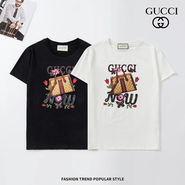 

brand mens women designer t shirts fashion luxury designer t shirt summer mens tshirt tee couples matching clothes 215-1, White