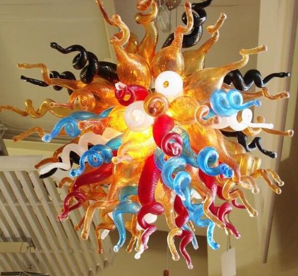 

lamps flower shape colorful living room ceiling lights festival light hand blown murano glass led pendant lamp
