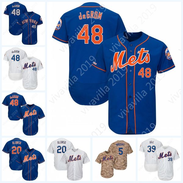 

2019 New York 20 Pete Alonso 48 Jacob deGrom 34 NoahSyndergaard 30 Michael 24 Robinson Cano Edwin Dia Todd Frazier 150th Mets Jerseys