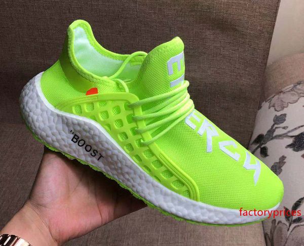 

2020 pharrell williams human race тренер тапки мужчины женщины бег спортивная обувь размер 36-45