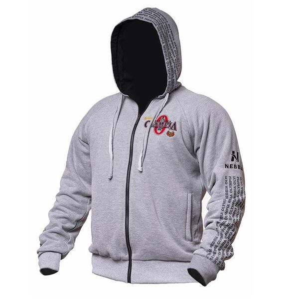 

2 цвета mens конструктора куртки мода мышцы бодибилдинг фитнес спортивная одежда свитера кардигана куртки hoodie сыпучие outwear m-2xl, Black;brown