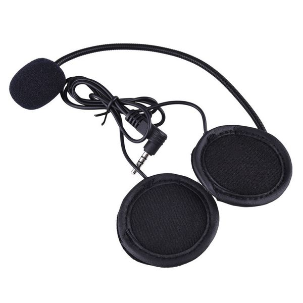 

vnetphone 3.5mm soft microphone speaker headset and helmet intercom clip for v4 v6 motorcycle bluetooth sport interphone
